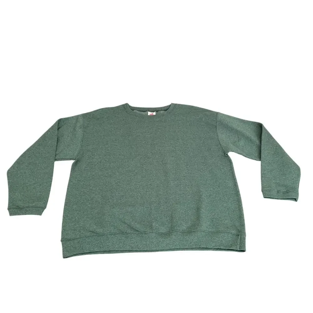 Hanes Women's Green Sweatshirt Size L NWOT - Picture 1 of 6